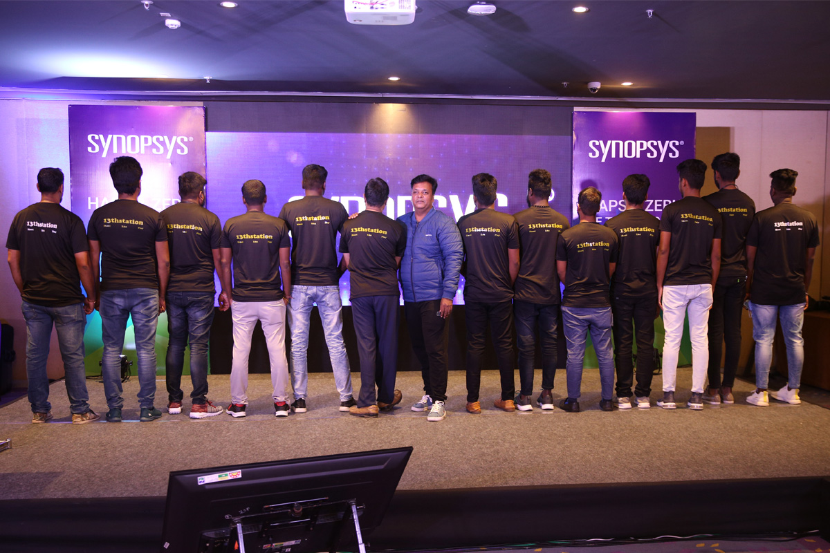 13thStation Production Team at Synopsys Corporate Event Bangalore